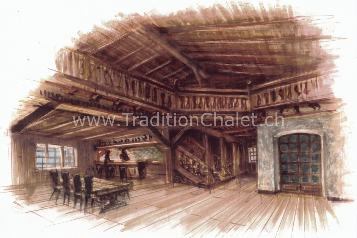Tradition Chalet – Crans-Montana – Valais – Switzerland – Les Granges de Crehavouettaz Chalet A